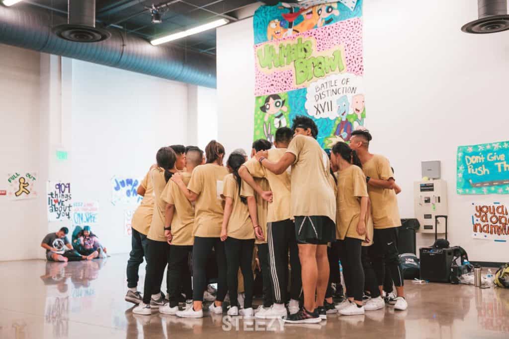 Adult Team Good Project Huddle